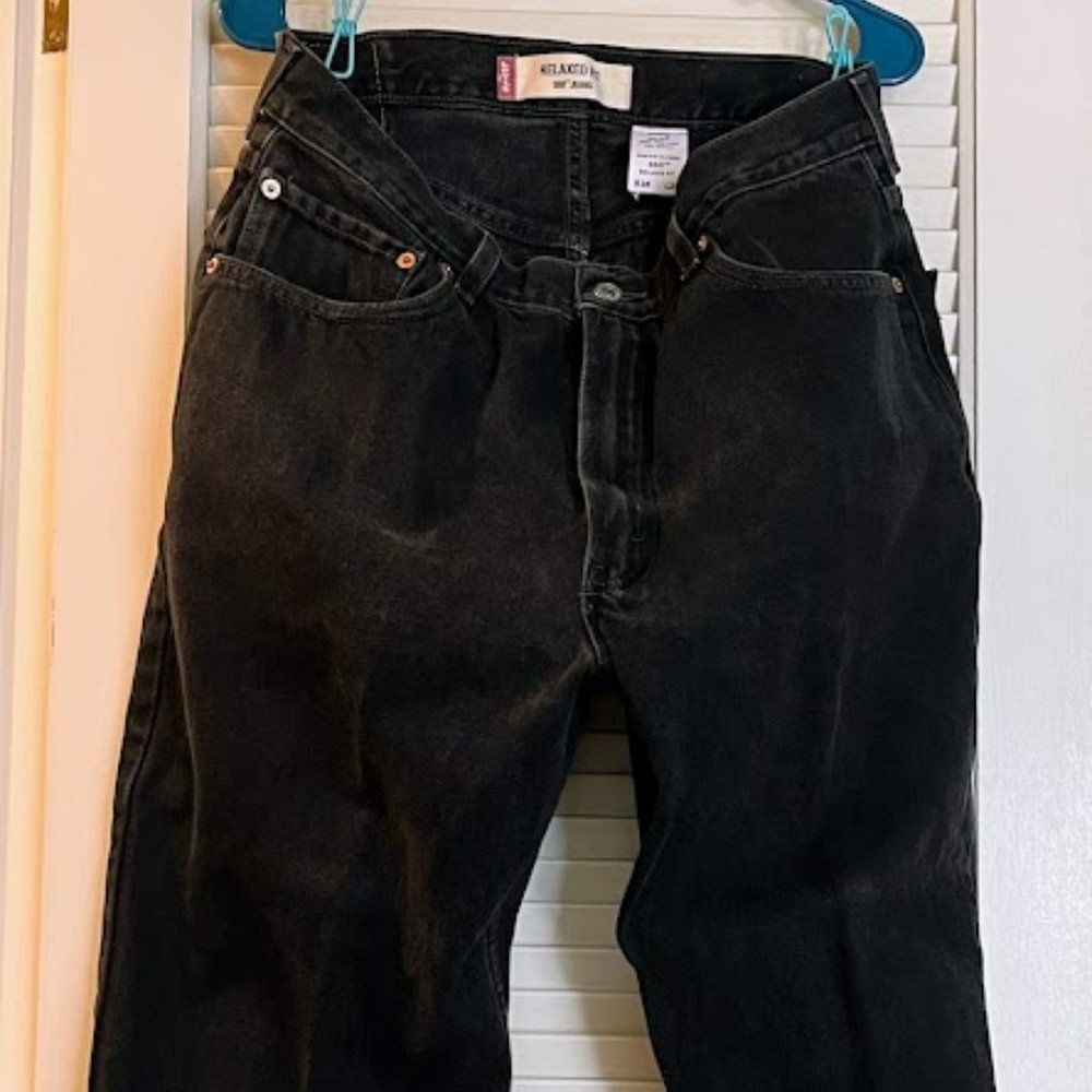 Levi's 550 Relaxed Fit -  Black Jeans - 36 x 30